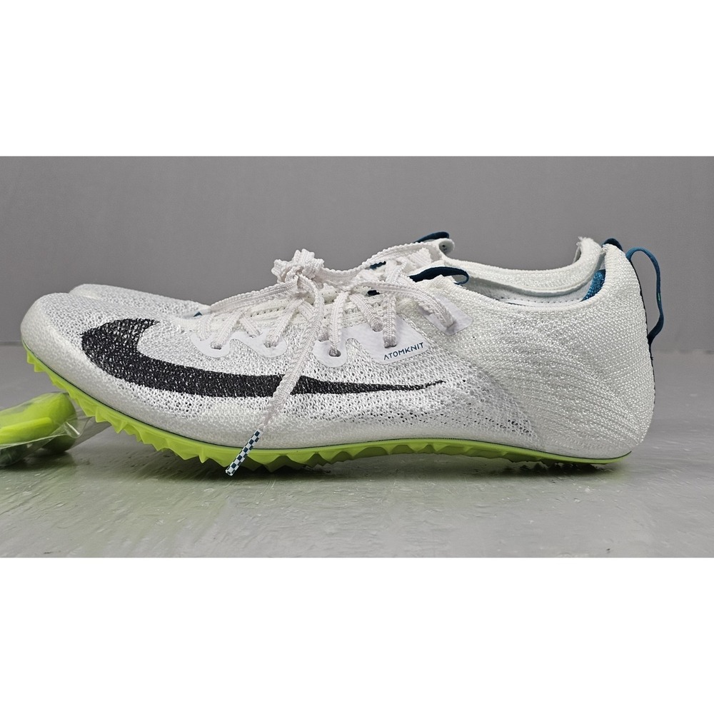 Nike Zoom Superfly Elite 2 Flyknit Track Spikes Mens 11.5 White FZ9662 NEW